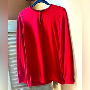 Lauren Ralph Lauren Red Blouse‎ Size Small